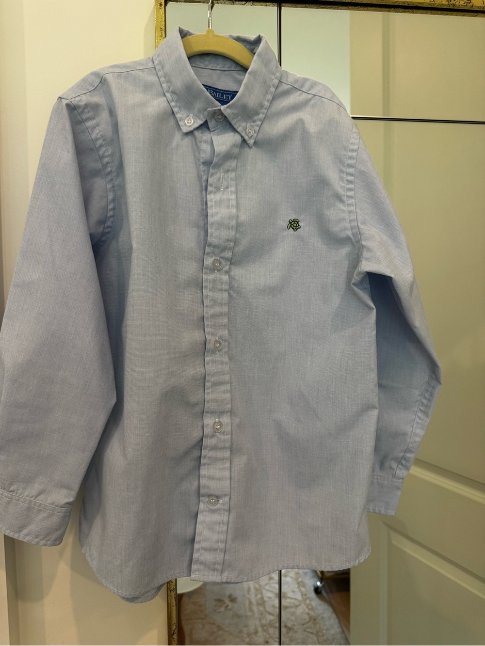 J. Bailey Boys Light Blue Button-Down Shirt